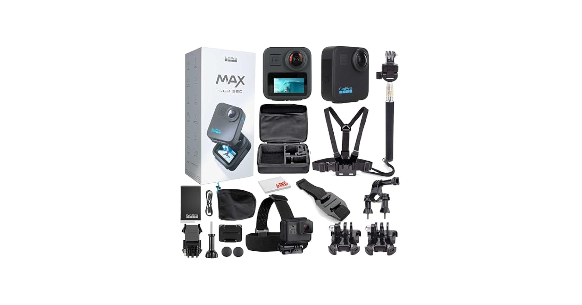 GoPro max 本体と付属品 Amazon.com : GoPro MAX 360 HD Video Waterproof Action Camera